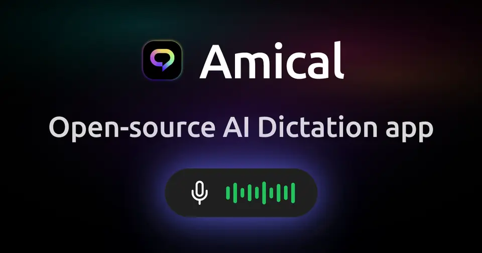 Amical, as pictured on amical.ai