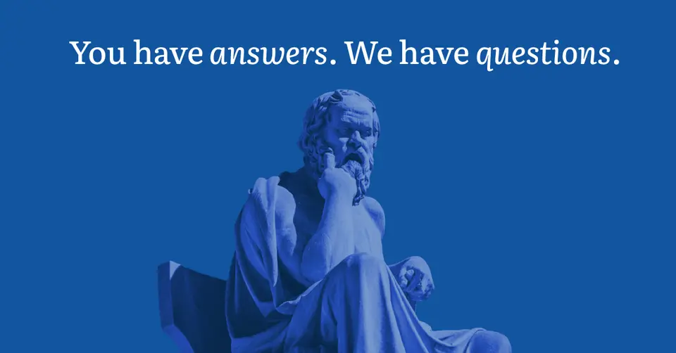 Answer Socrates, as pictured on answersocrates.com