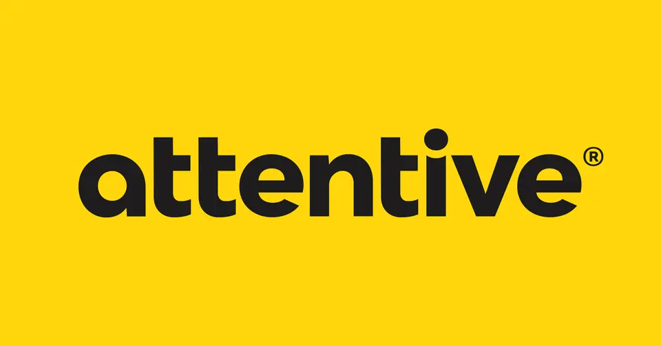 Attentive, as pictured on attentive.com