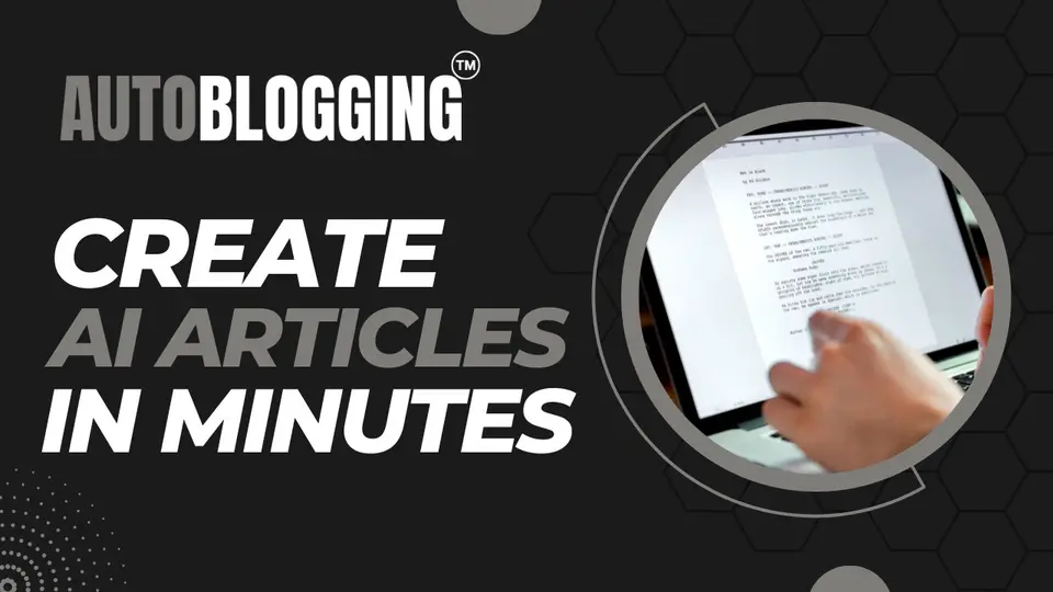 Autoblogging.ai, as pictured on autoblogging.ai