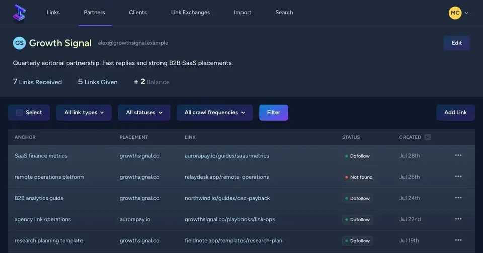 Backlink Pilot, as pictured on backlinkpilot.com