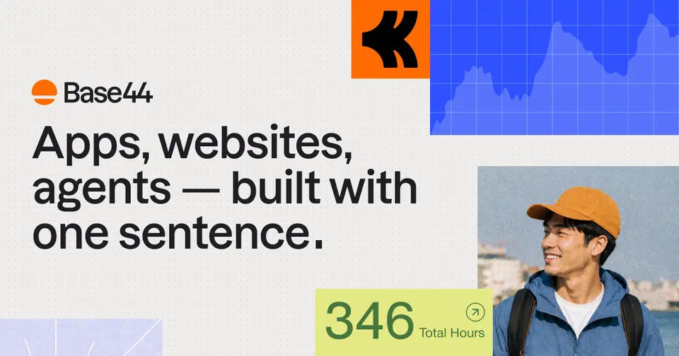 Base44, as pictured on base44.com