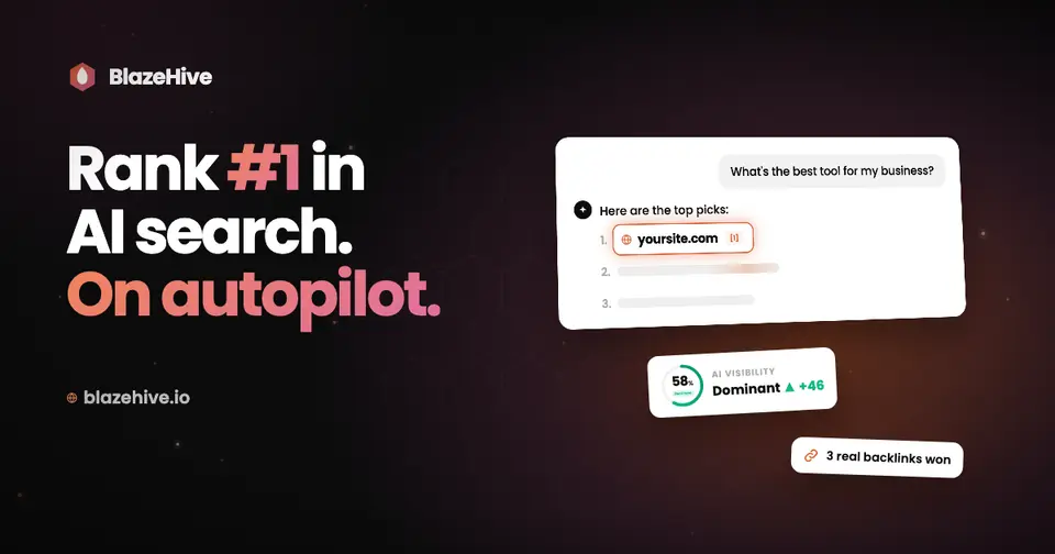 BlazeHive, as pictured on blazehive.io