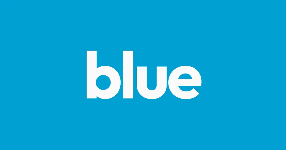 Blue, as pictured on blue.app