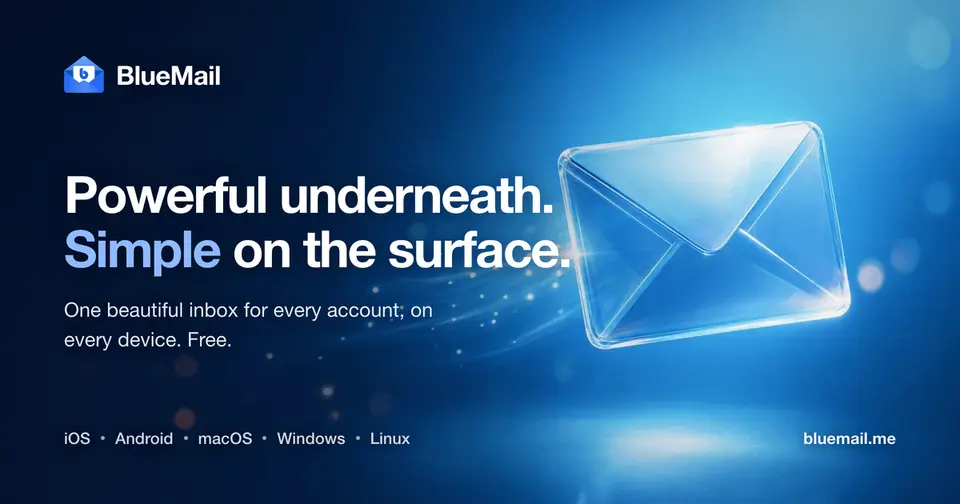 BlueMail, as pictured on bluemail.me