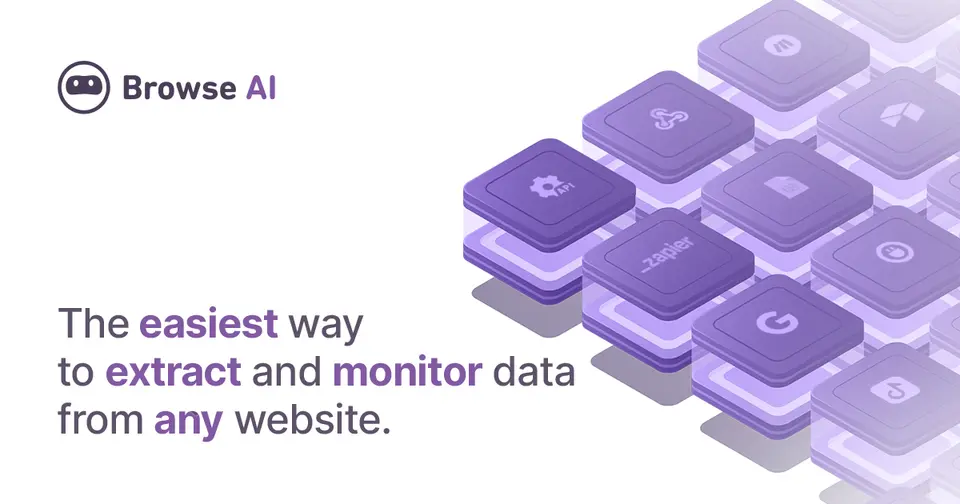 Browse AI, as pictured on browse.ai