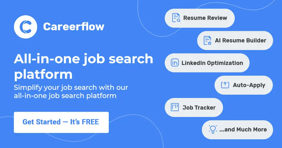 Careerflow, as pictured on careerflow.ai