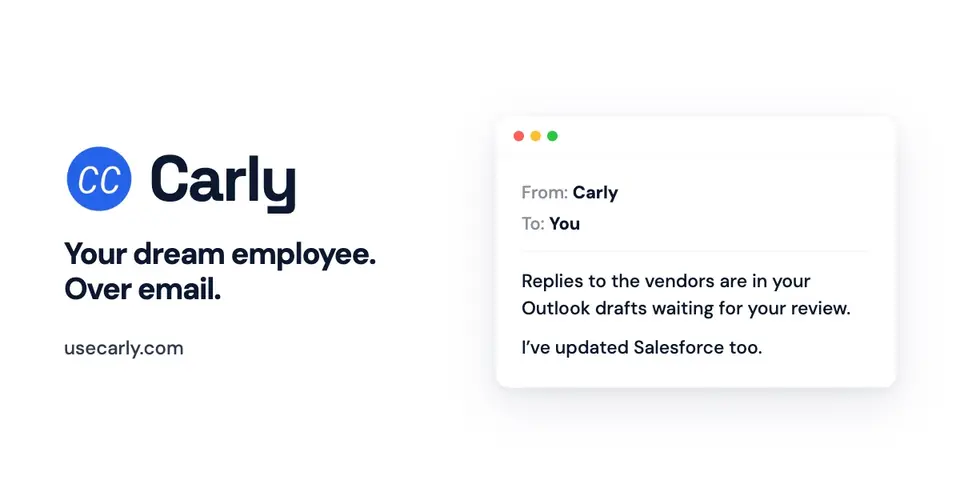 Carly AI, as pictured on usecarly.com