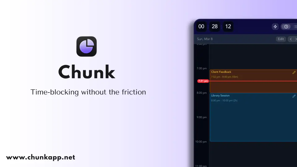 Chunk, as pictured on chunkapp.net