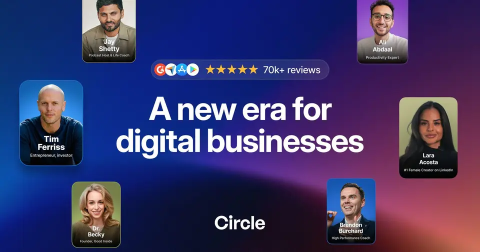 Circle, as pictured on circle.so