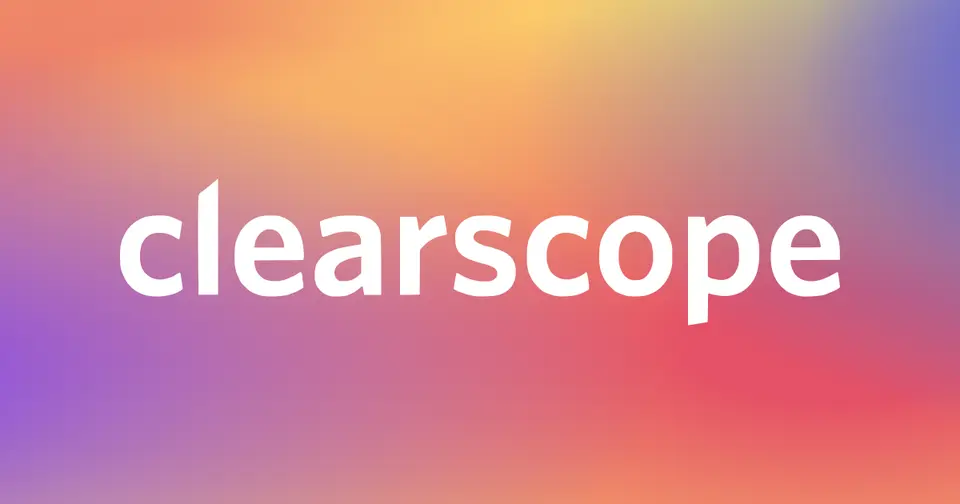Clearscope, as pictured on clearscope.io