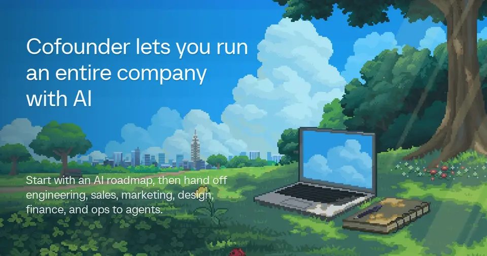 Cofounder, as pictured on cofounder.co