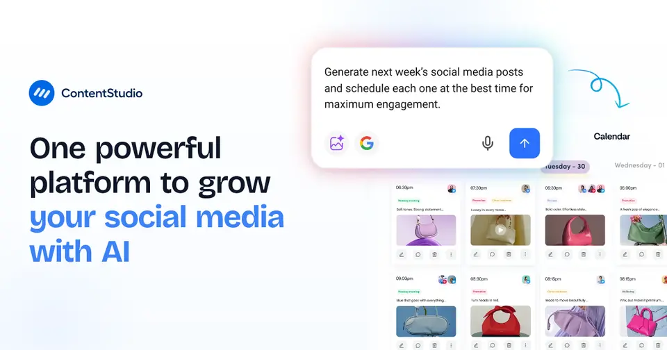 ContentStudio, as pictured on contentstudio.io