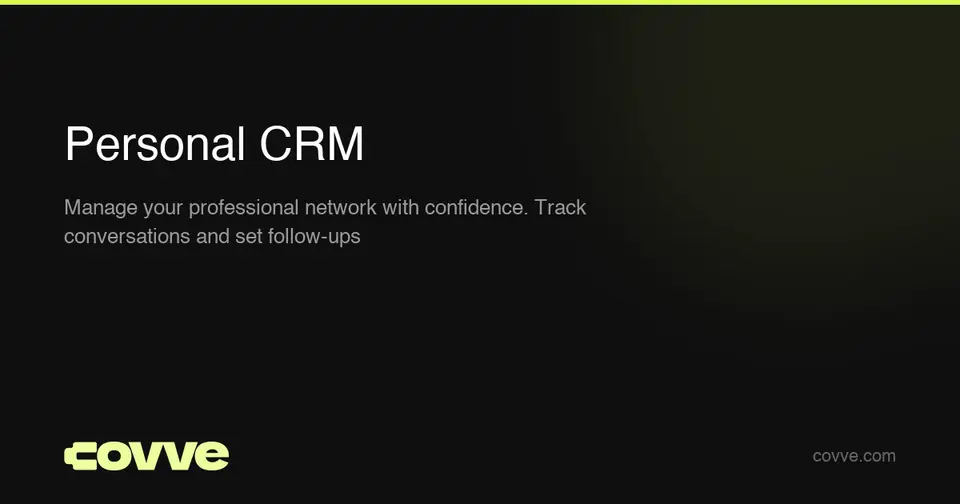 Covve, as pictured on covve.com