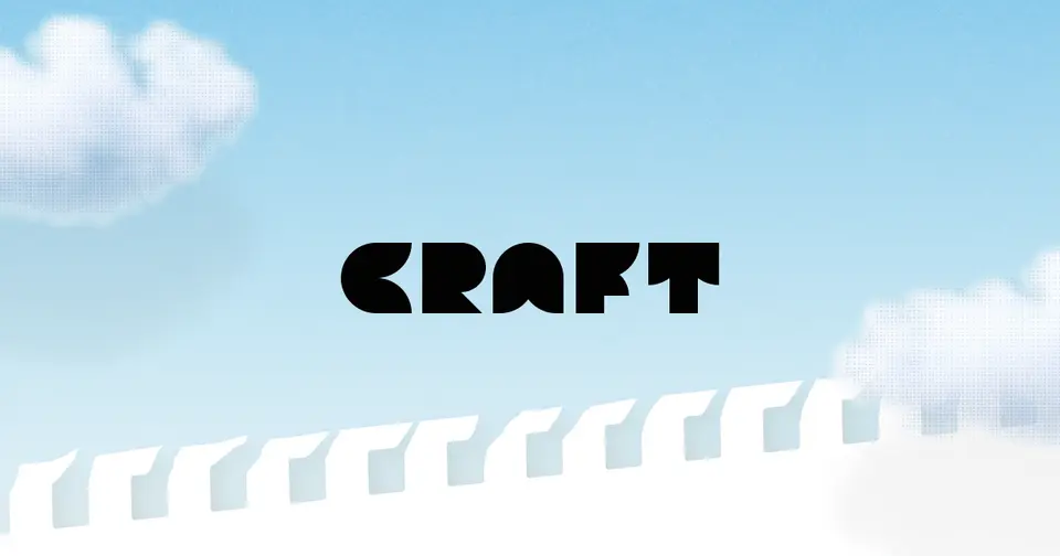 Craft, as pictured on craft.do