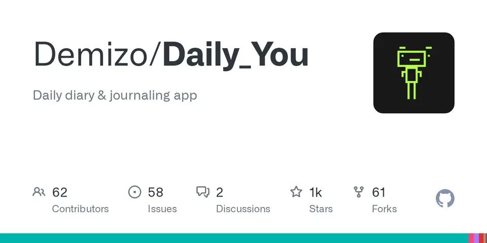 Daily You, as pictured on github.com