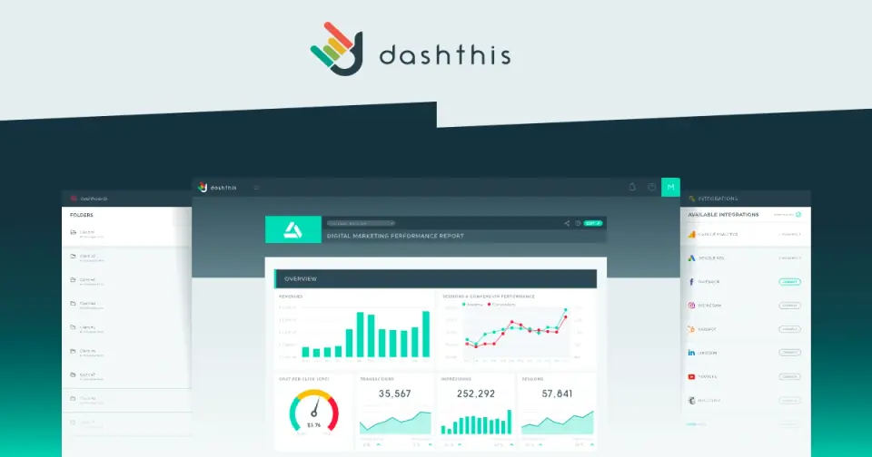 DashThis, as pictured on dashthis.com