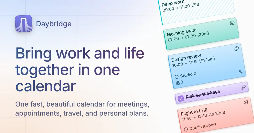 Daybridge, as pictured on daybridge.com