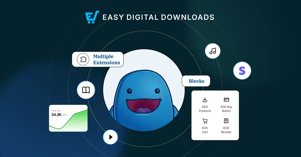 Easy Digital Downloads, as pictured on easydigitaldownloads.com