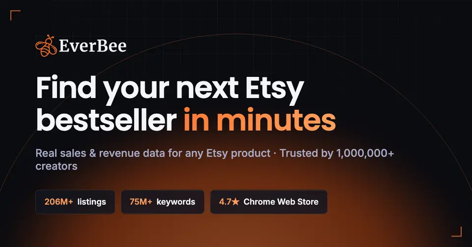 EverBee, as pictured on everbee.io