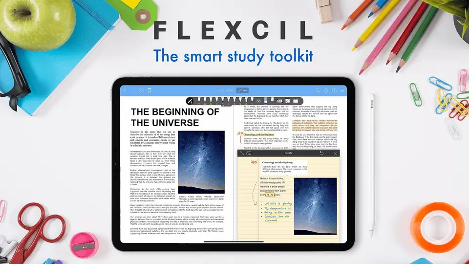 Flexcil, as pictured on flexcil.com