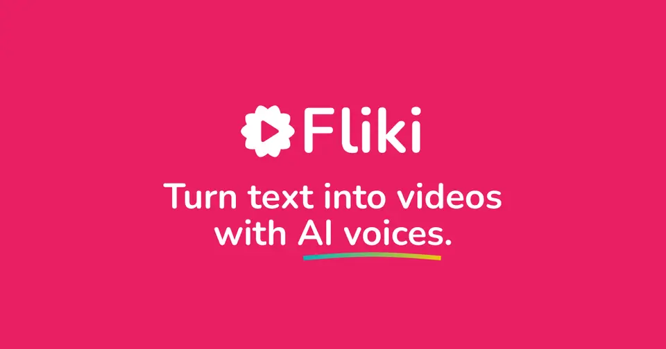 Fliki, as pictured on fliki.ai
