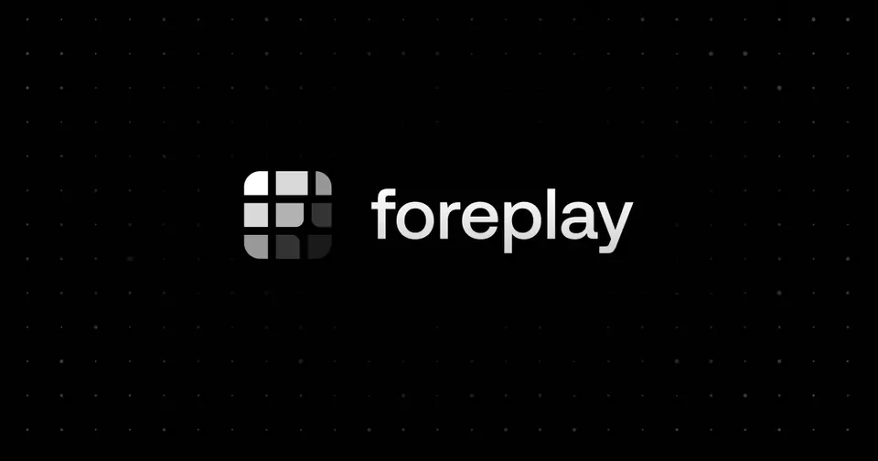 Foreplay, as pictured on foreplay.co