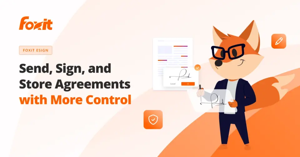 Foxit eSign, as pictured on foxit.com