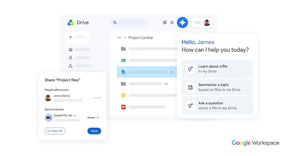 Google Drive, as pictured on workspace.google.com