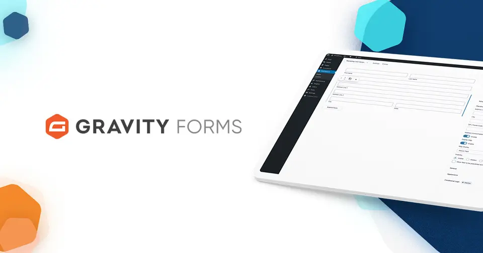 Gravity Forms, as pictured on gravityforms.com