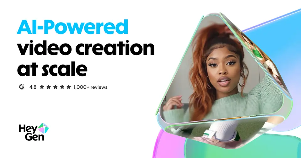 HeyGen, as pictured on heygen.com