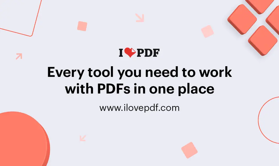 iLovePDF, as pictured on ilovepdf.com