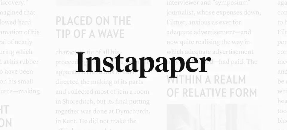 Instapaper, as pictured on instapaper.com