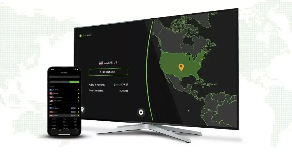 IPVanish, as pictured on ipvanish.com
