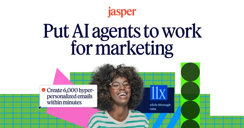 Jasper, as pictured on jasper.ai