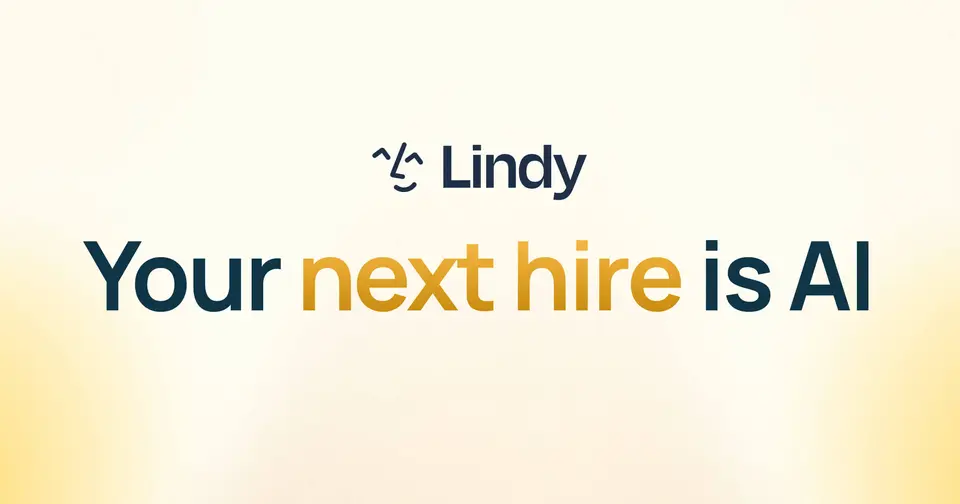 Lindy, as pictured on lindy.ai