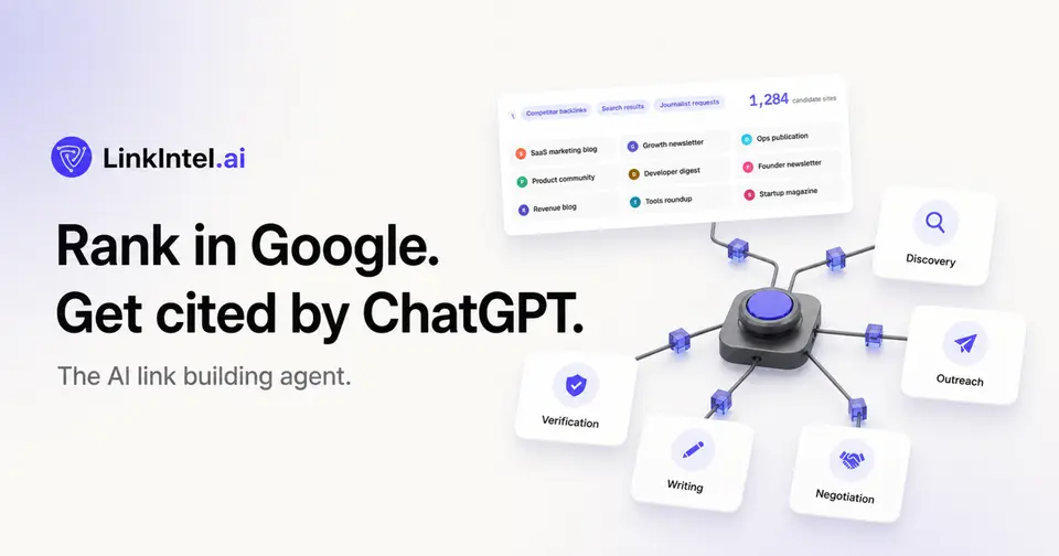 LinkIntel, as pictured on linkintel.ai