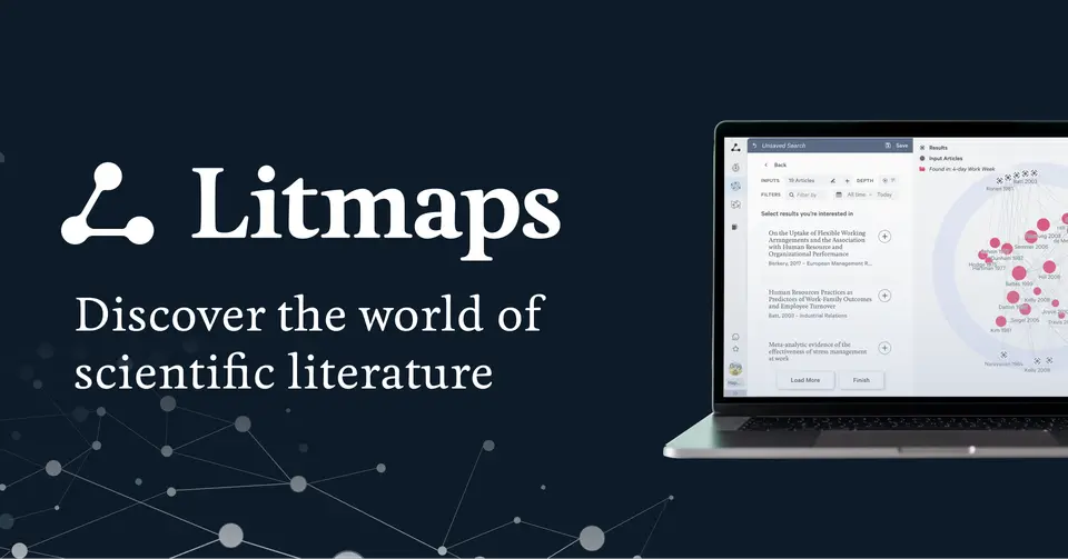 Litmaps, as pictured on litmaps.com
