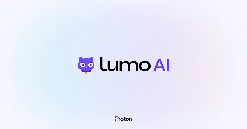 Lumo, as pictured on lumo.proton.me
