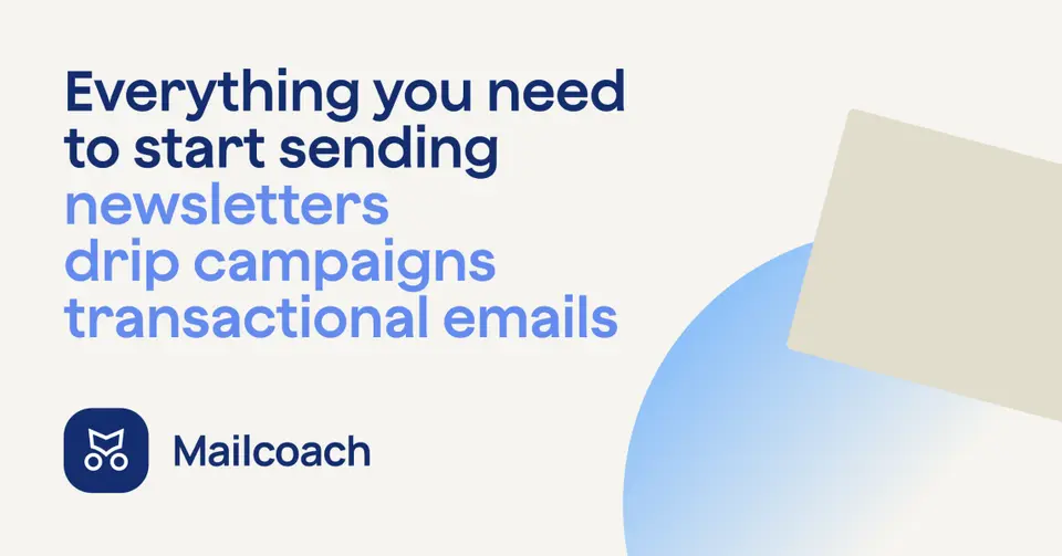 Mailcoach, as pictured on mailcoach.app