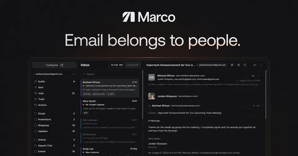 Marco, as pictured on marcoapp.io