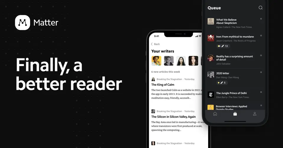 Matter, as pictured on getmatter.com