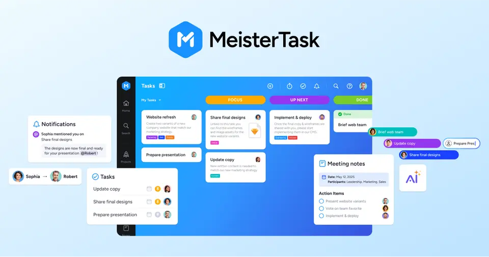 MeisterTask, as pictured on meistertask.com