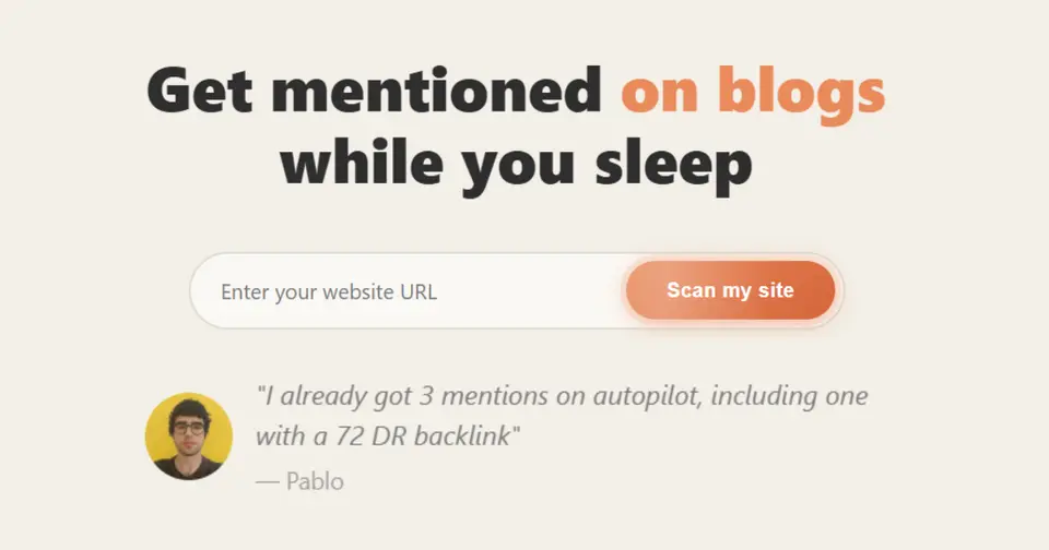 MentionAgent, as pictured on mentionagent.ai