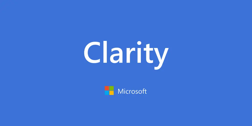 Microsoft Clarity, as pictured on clarity.microsoft.com