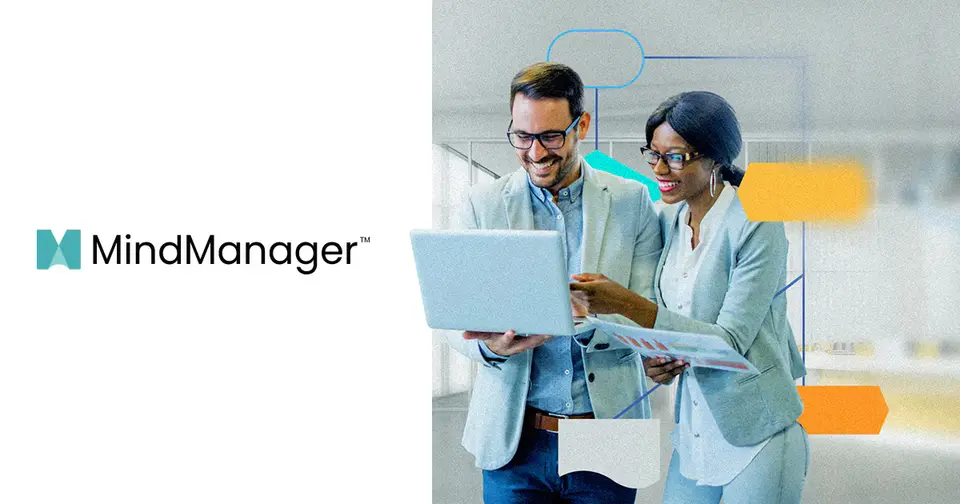 MindManager, as pictured on mindmanager.com