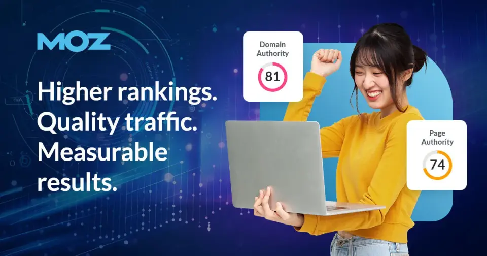 Moz Pro, as pictured on moz.com
