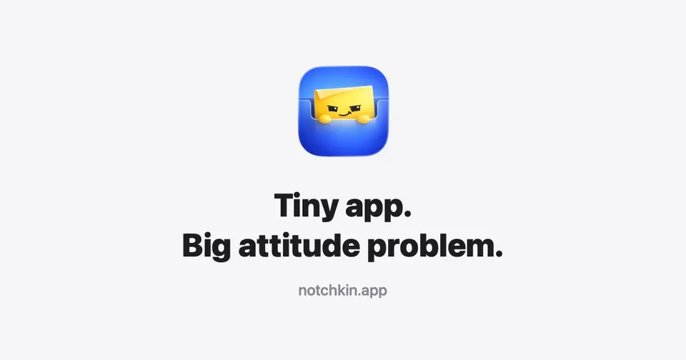 Notchkin, as pictured on notchkin.app