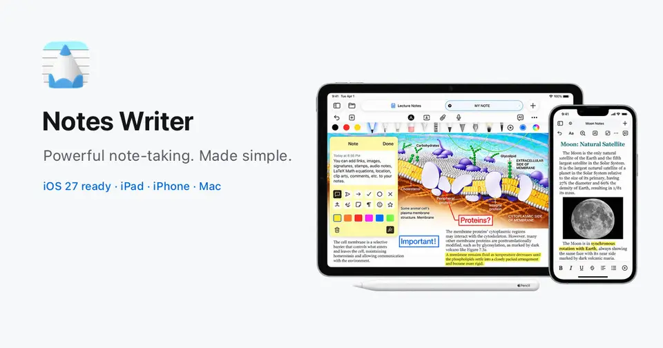 Notes Writer, as pictured on noteswriter.com