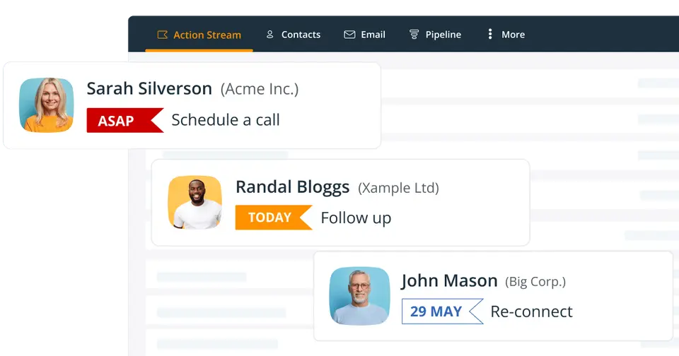 OnePageCRM, as pictured on onepagecrm.com